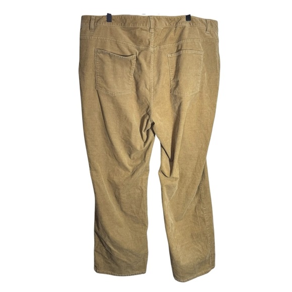 Talbots Curvy Tan Corduroy Pants Size 22 - Picture 2 of 12